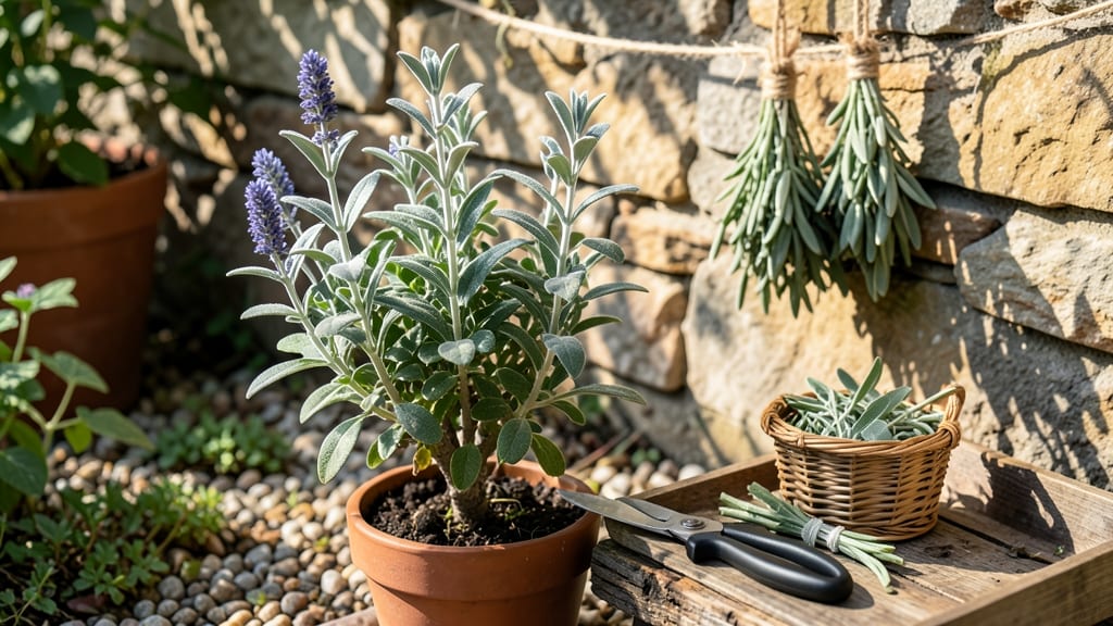 How to Harvest Sage for Winter: Drying Methods That Preserve Flavor for Up to 1 Year