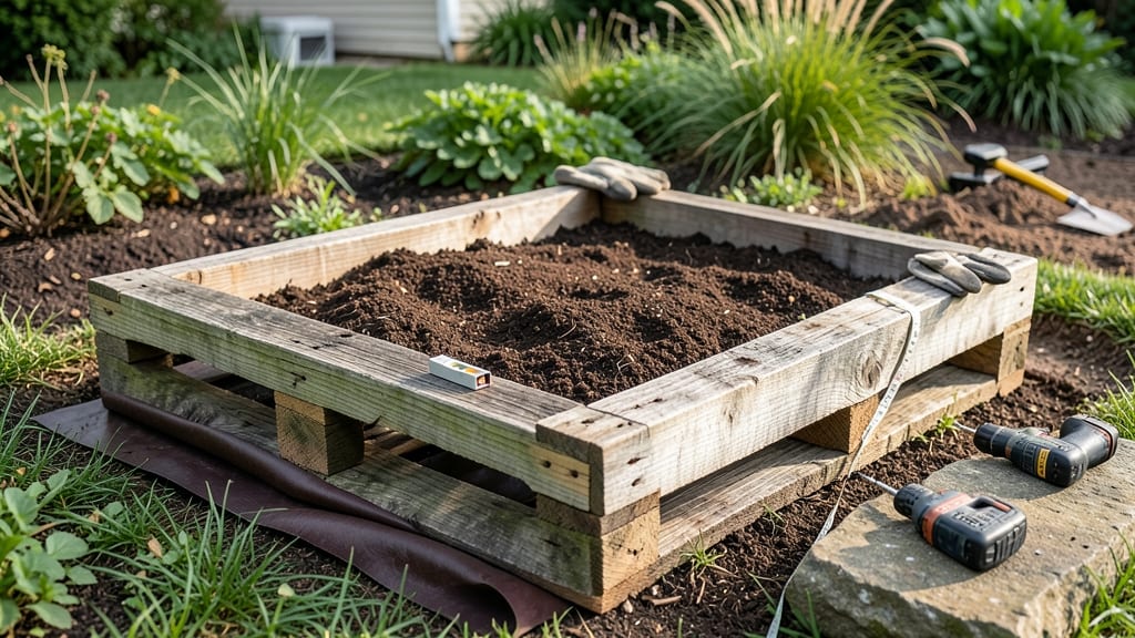 How to Build a Raised Garden with Pallets: DIY Planter That Saves Space and Money