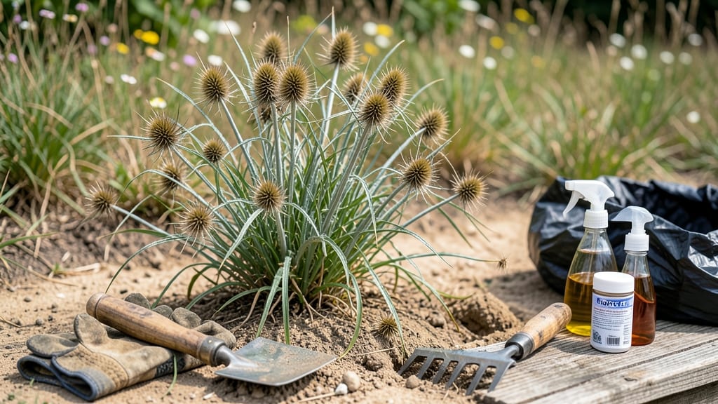How to Get Rid of Grass Burrs in Your Yard: Scalding Water Barrier Trick