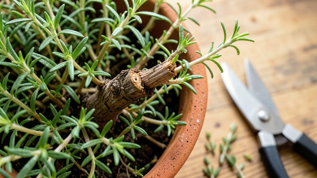 Selective Stem Pruning for Harvesting Leaves