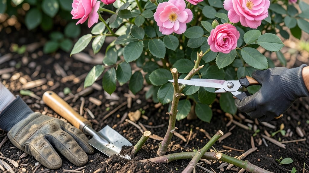 How to Cut and Replant a Rose Bush: Precision Trimming for Healthy Regrowth