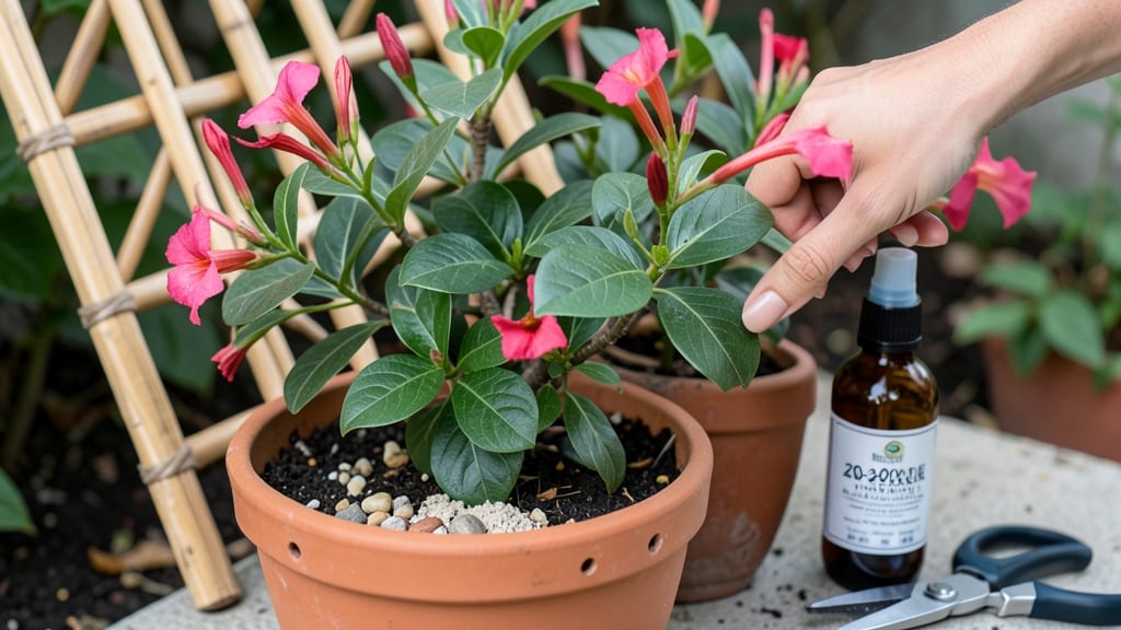 Mandevilla Plant Care in Pots: Sun-Seeking Secrets for Vibrant Pots of Color