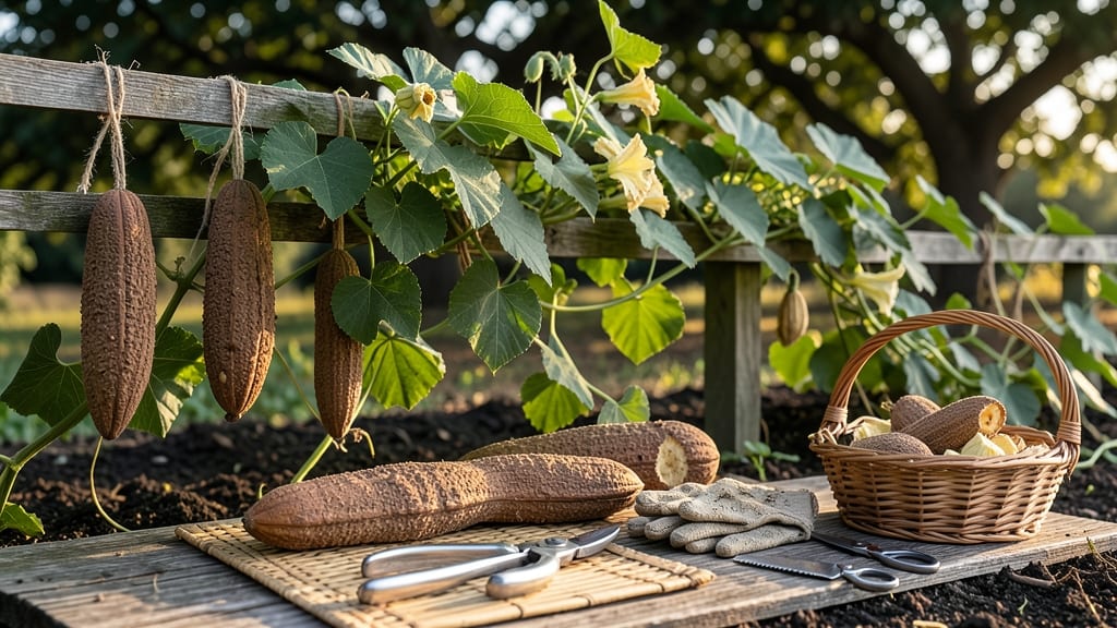 How to Dry Out Loofah Gourds: Sun-Cured Sponges in 3 Weeks