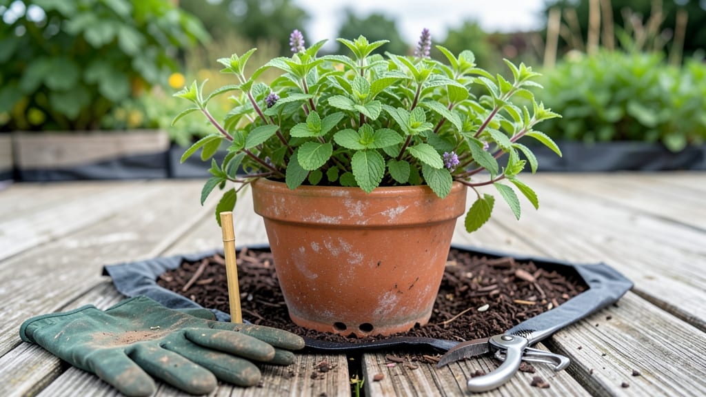 How to Contain Mint in Garden: Steam Barrier That Stops Spread Permanently