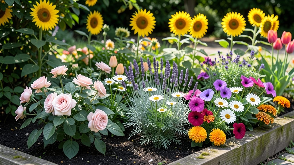 How To Draw Flower Gardens: Step-By-Step Sketching for Beginners