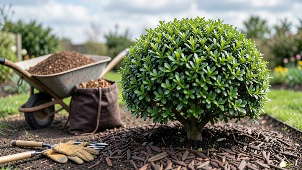 How to Mulch Around Bushes: Layered Protection for Root Health
