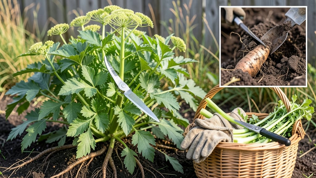 How to Harvest Lovage: When Stems Reach 18 Inches for Peak Flavor
