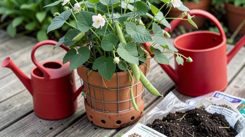 How to Grow Black Eyed Peas in Containers: Compact Garden Hack for Year-Round Harvests