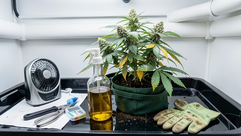 How to Get Rid of Mold on Weed Plants: Boiling Water Barrier That Smothers Spores Fast