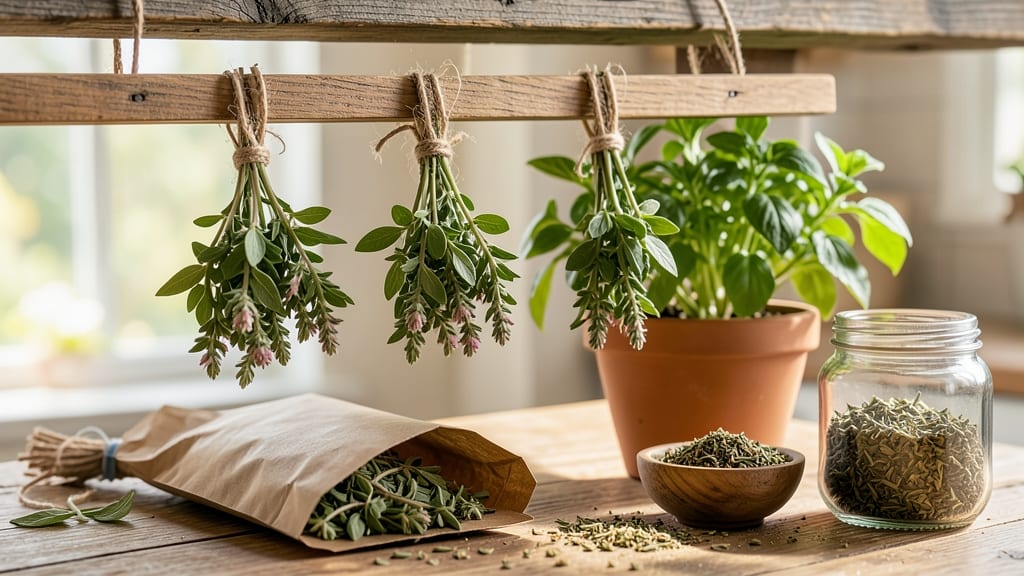 How to Dry and Store Oregano: Preserve Fresh Flavor for Up to Two Years