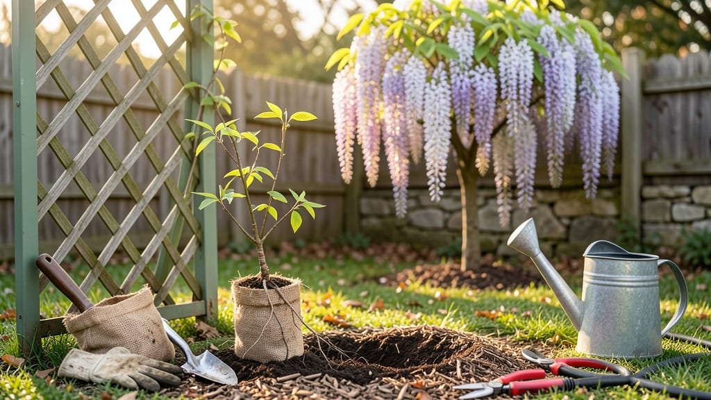 How to Make a Wisteria Tree: Pruning Secrets for Year-Round Blooms