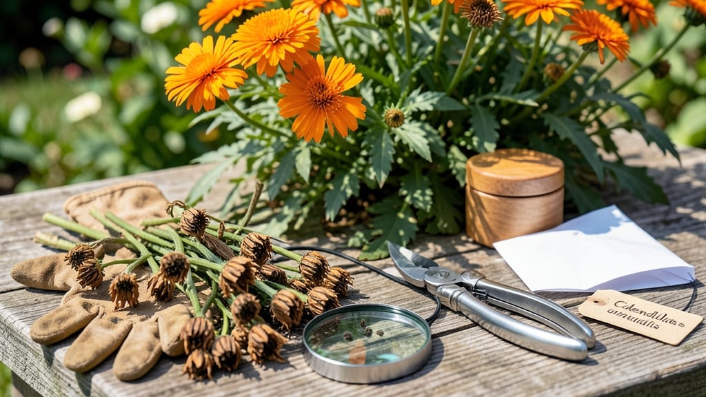 How to Collect Calendula Seeds: When Flowers Fade, Harvest These Hidden Treasures