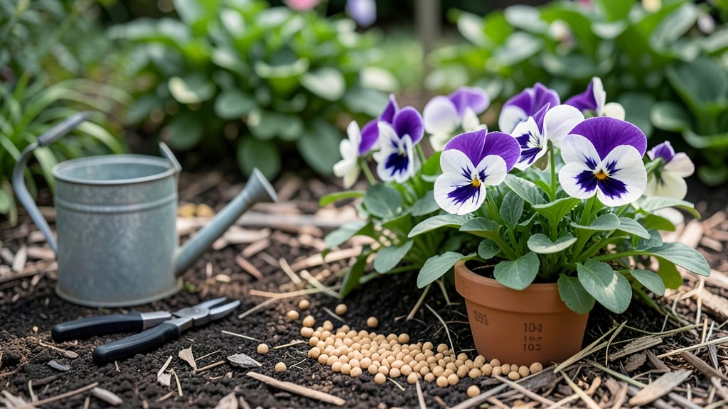 How to Keep Pansies Flowering: Prune Spent Blooms for Endless Colorful Seasons