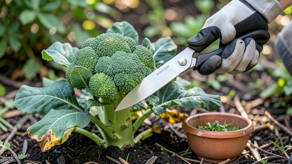 How to Harvest Broccoli So It Keeps Growing: Cut at Base for Continuous Yield