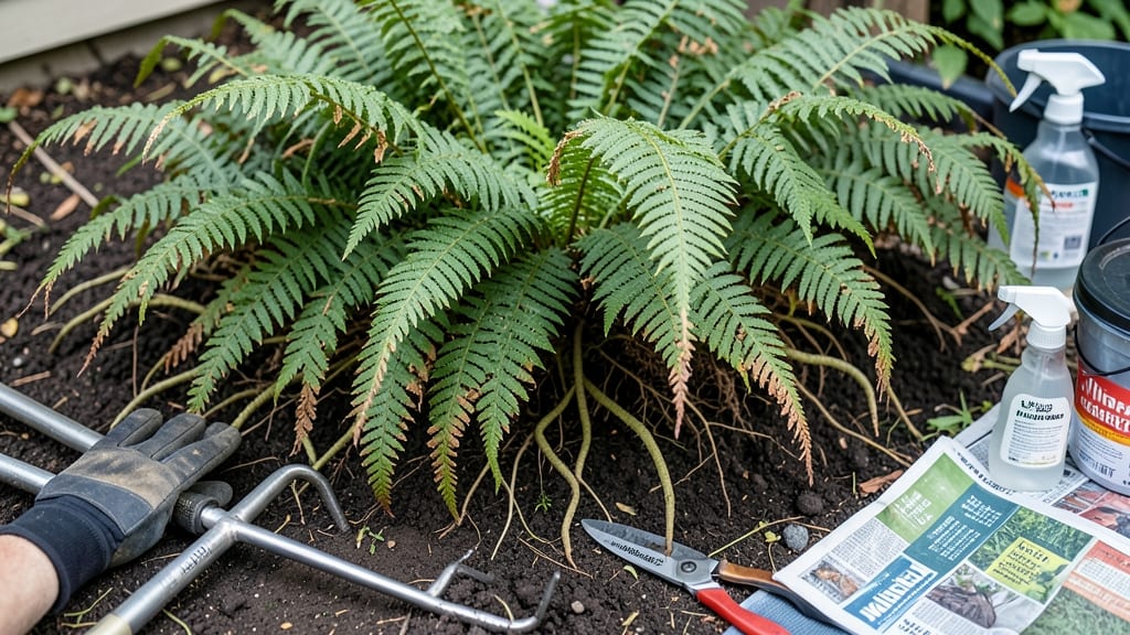How to Get Rid of Ferns in Your Yard: Boiling Water Barrier for Permanent Eradication