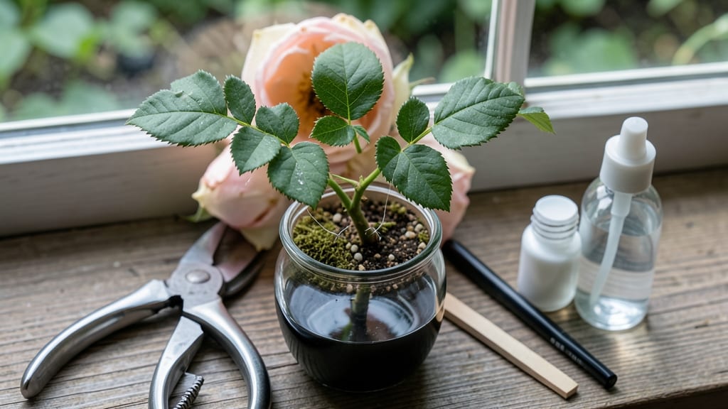 How To Grow A Rose Plant From A Rose Flower: Stem-Cutting Success in 4 Simple Steps