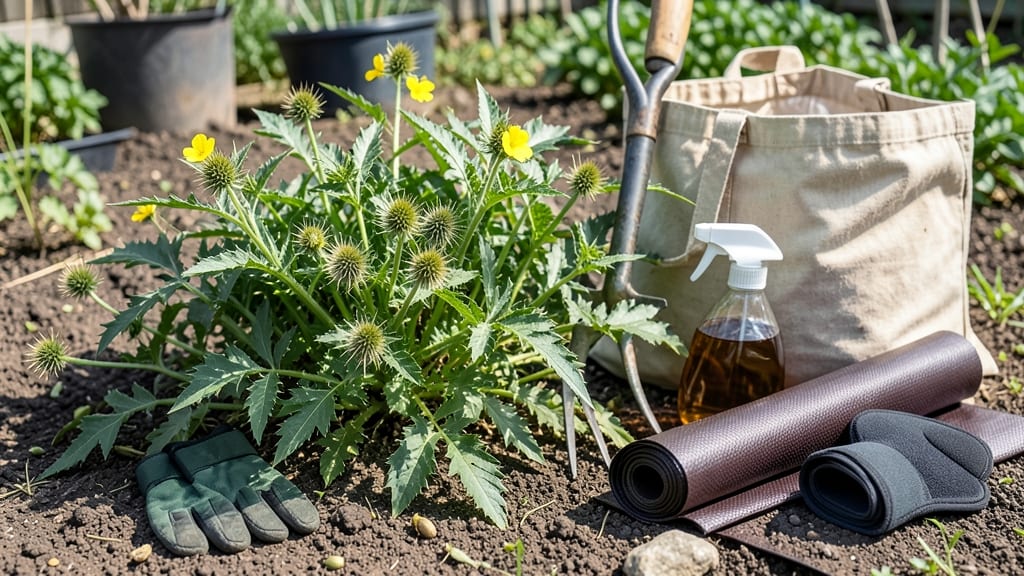 How to Get Rid of Goathead Weeds: Boiling Water Vinegar Combo for Fast, Permanent Removal