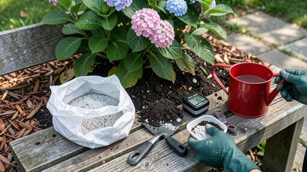 How to Make Soil Alkaline for Hydrangeas: Lime-Based pH Booster for Blue Blooms