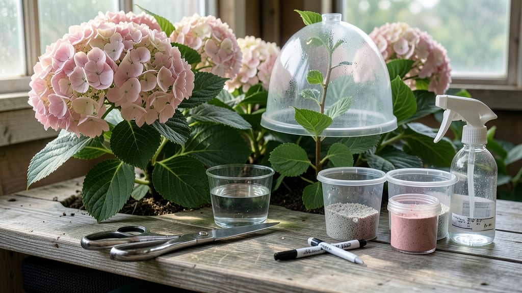 How to Clone Hydrangeas: Layering Tricks for New Plants Without Digging