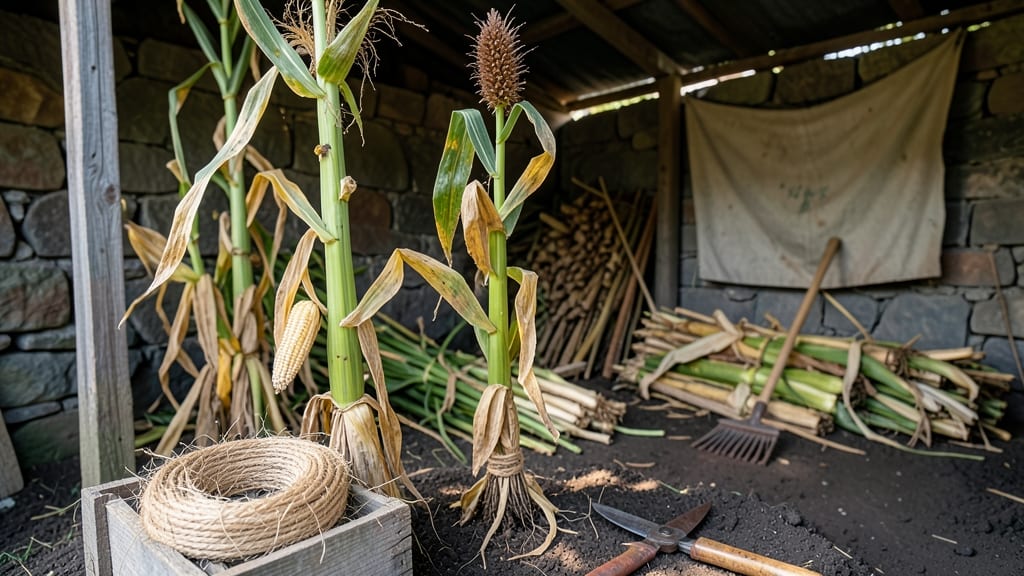 How to Dry Corn Stalks: Step-by-Step Process for Long-Term Storage