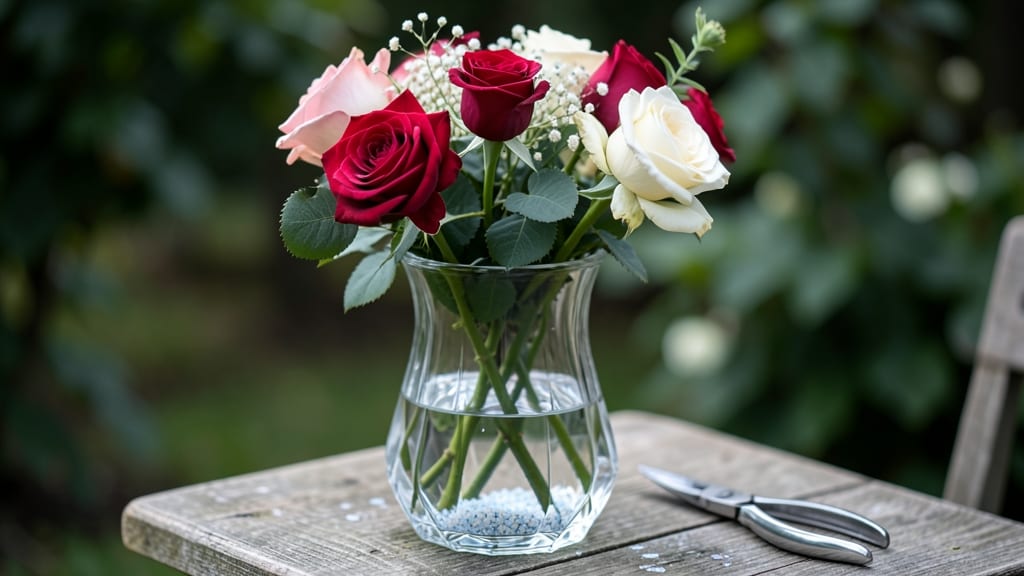 How to Display Roses in a Vase: Fresh-Cut Blooms That Last 2 Weeks