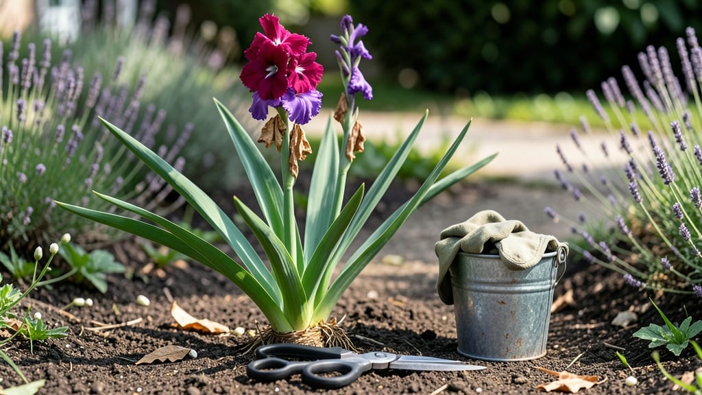 How to Deadhead Gladioli: Bloom Extension Trick for Towering Stems