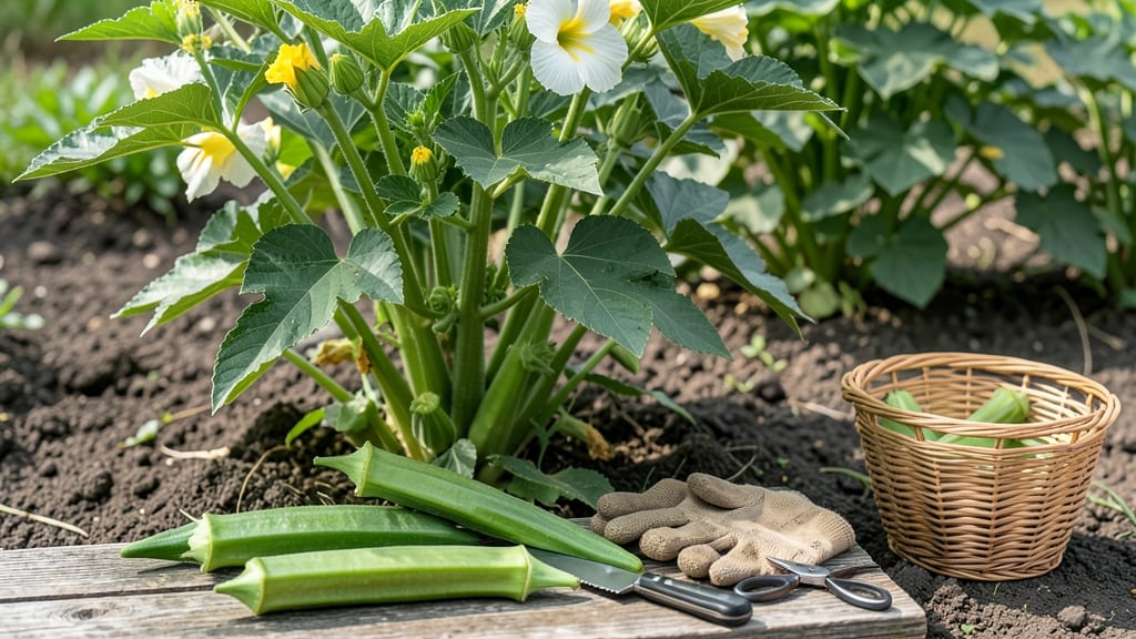 How to Know When to Pick Okra: 5 Tactile Tests for Crisp Pods