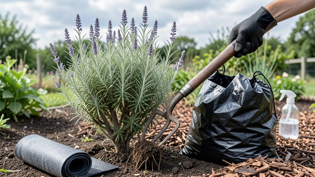 How to Get Rid of Russian Sage Permanently: Boiling Water Barrier That Smothers Roots Naturally