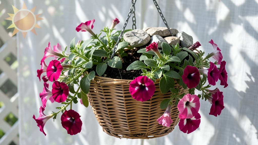 How to Grow Petunia Hanging Baskets: Spilling Color in 3 Simple Steps