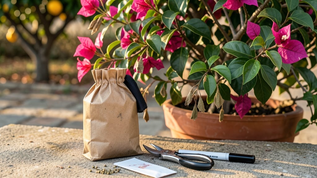 How to Collect Bougainvillea Seeds: Dried Pods to Germination-Ready Grains