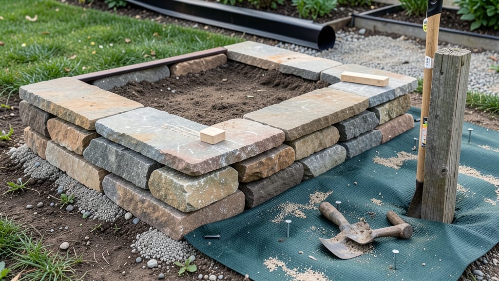 How to Build a Raised Stone Garden Bed: Durable, Natural Edges for Long-Lasting Planting