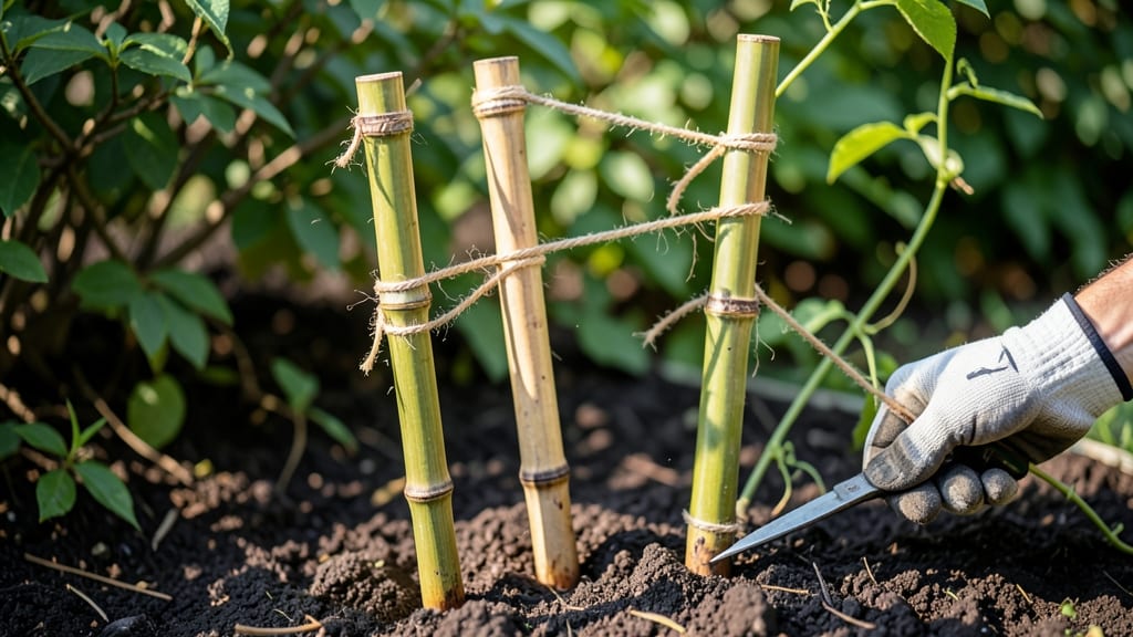 Bamboo Stake Vertical Garden
