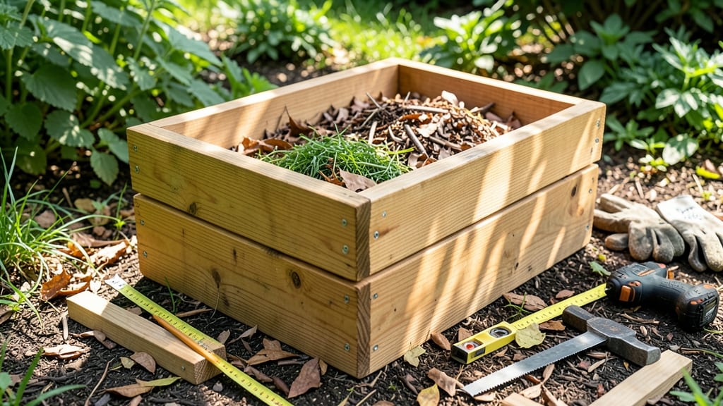 How to Make a Wooden Compost Bin: Step-By-Step DIY Guide for Durable Garden Setup