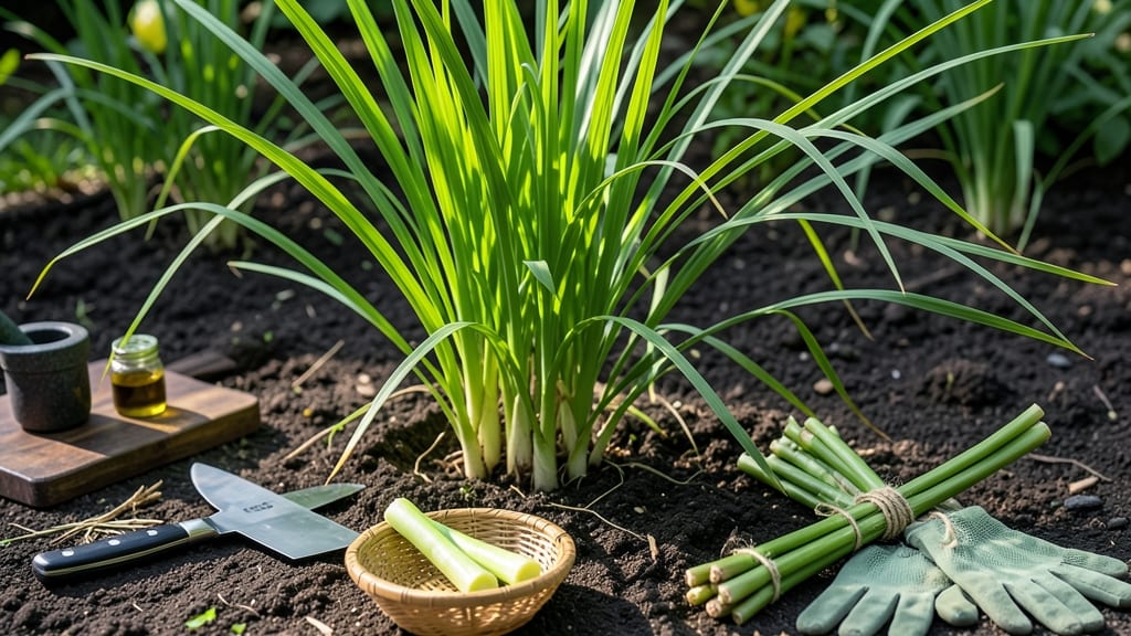 How to Harvest and Use Fresh Lemongrass: Stalk-by-Stalk Flavor Extraction Guide