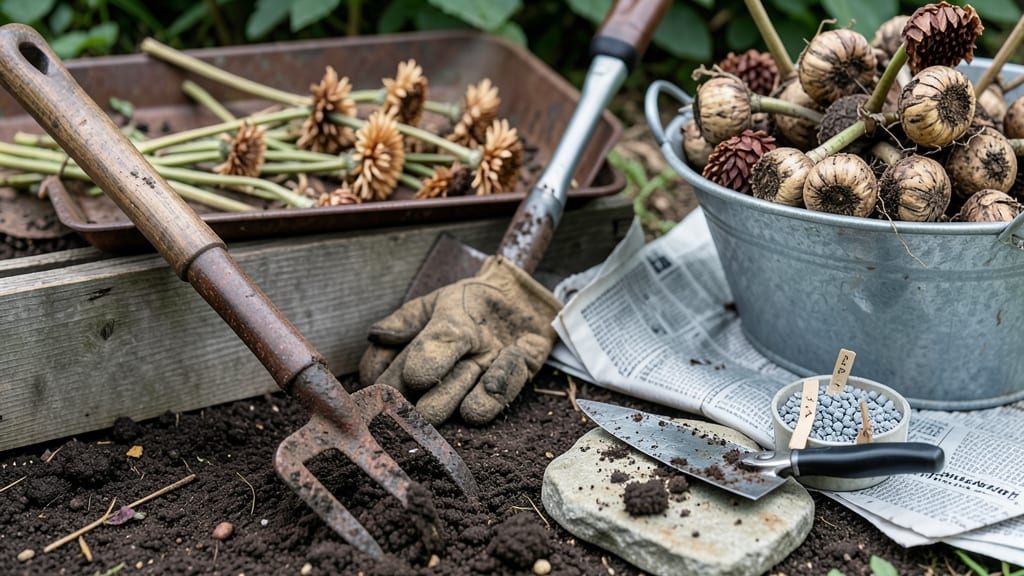 How to Dig Up and Store Dahlia Tubers: Winter-Proofing for Next Year’s Blooms