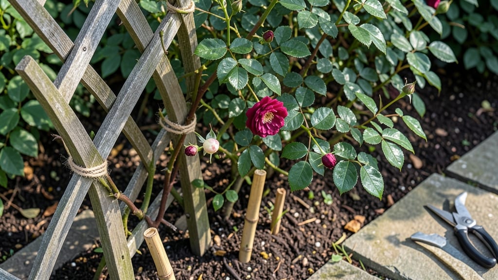 How to Make a Rose Trellis: Sturdy Support for Climbing Roses and Fragrant Growth