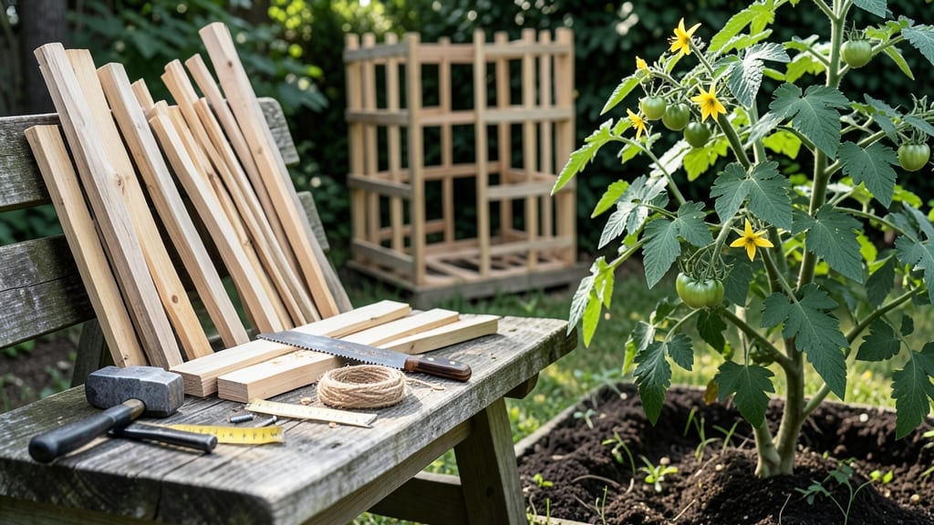 How to Make Wood Tomato Cages: Sturdy DIY Supports for Heavy Harvests