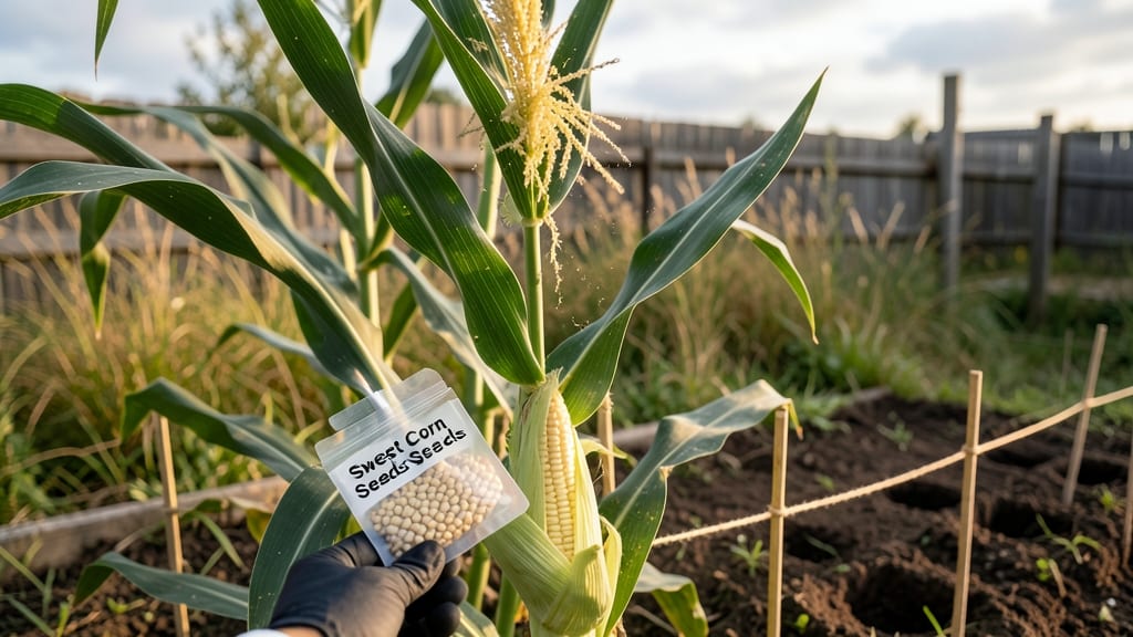 How to Grow Sweet Corn in Garden: Sunny Patch to Silky Ears in 90 Days