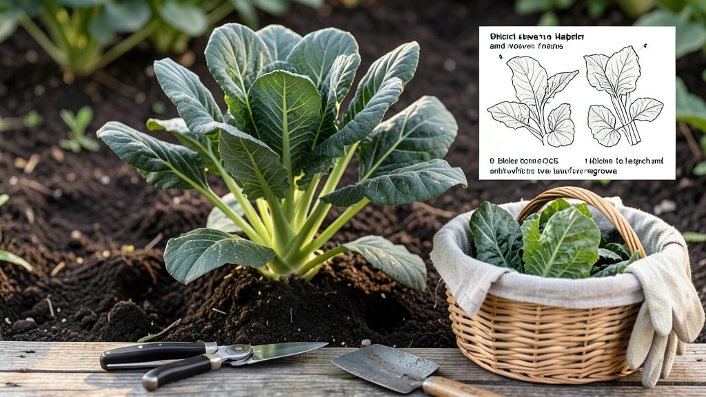 How to Harvest Collard Greens So It Keeps Growing: Precision Cutting for Continuous Growth