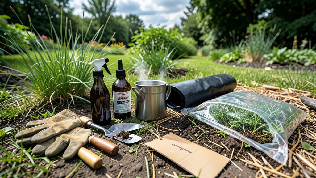 How to Get Grass Out of Garden: Boiling Water Technique That Kills Roots in Minutes