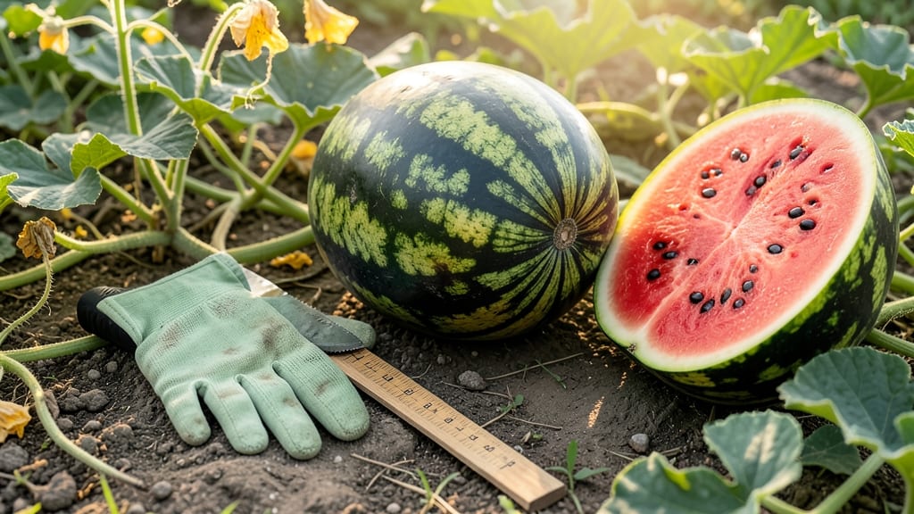 How to Pick a Sweet Black Diamond Watermelon: Thump, Tap, and Slide Test for Perfect Ripeness