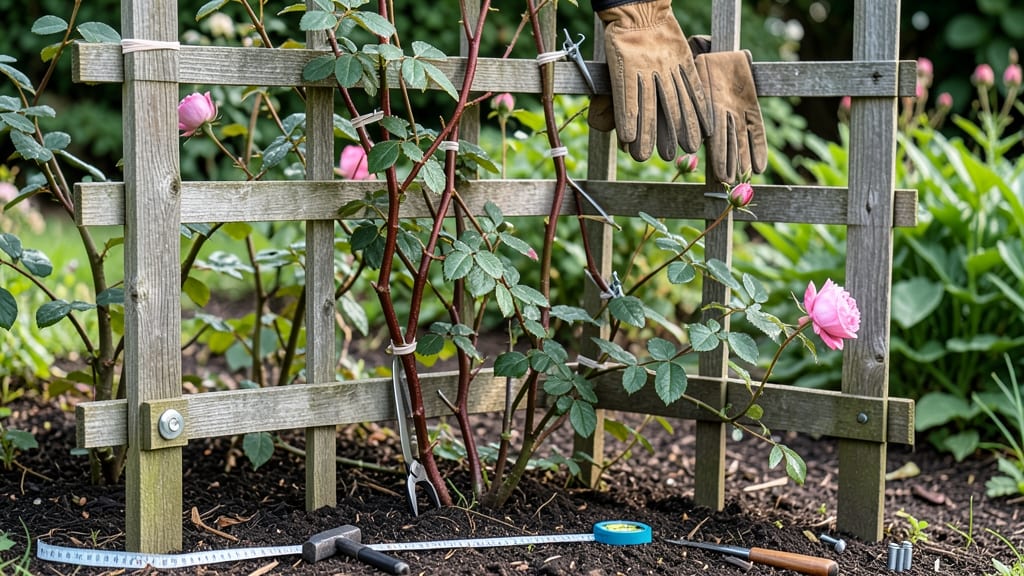 How to Build a Climbing Rose Trellis: Sturdy Arches for Year-Round Blooms