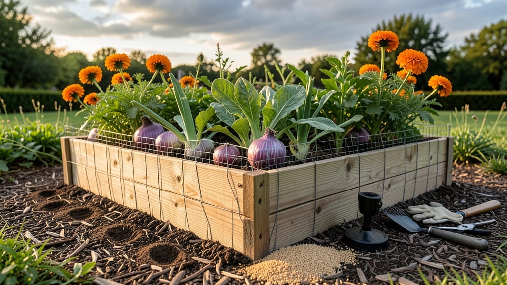 How to Keep Bunnies Out of Vegetable Gardens: Copper Wire Barrier That Repels Naturally