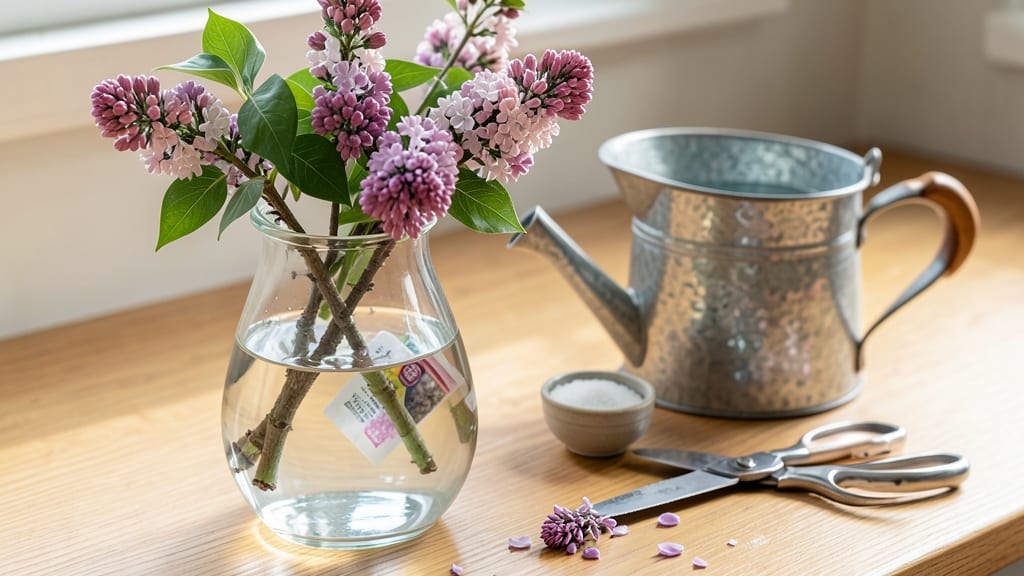 How to Keep Cut Lilacs from Wilting: Vinegar Water Trick That Works for Days