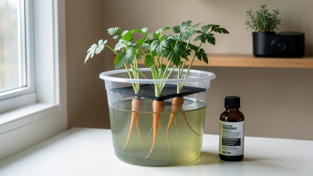 How to Grow Carrots in Water: No-Soil Harvest in 3 Weeks