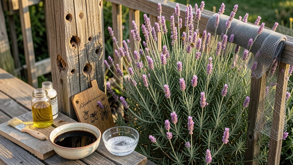 How to Deter Carpenter Bees Without Killing Them: Oil-Based Barriers That Work Without Harm