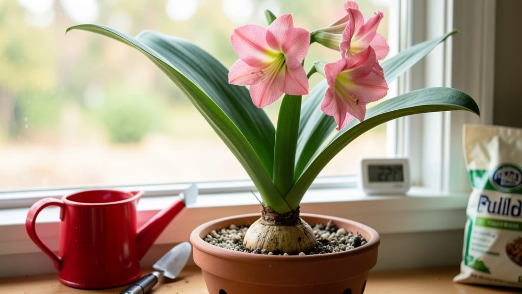 How to Care for Giant Amaryllis: Year-Round Blooms With Simple Tricks