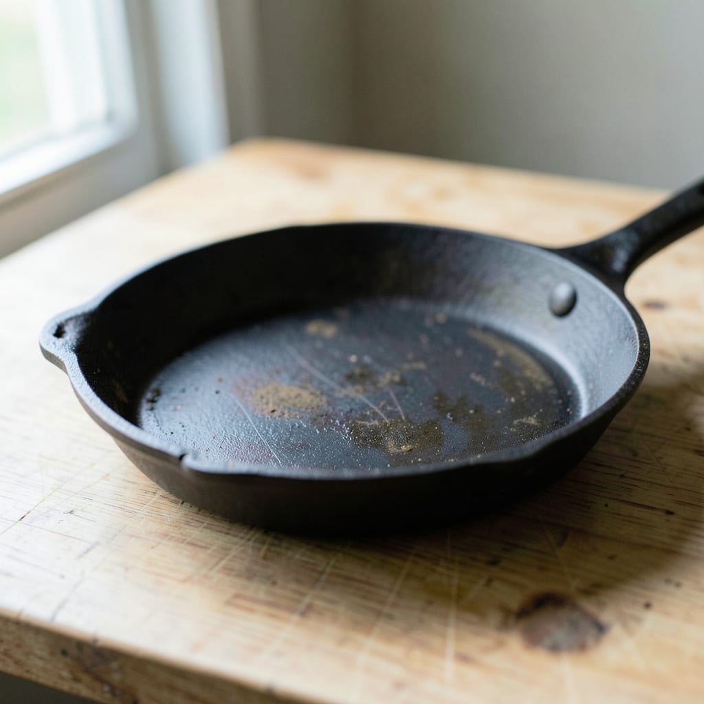 The cast iron skillet
