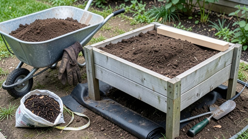 How to Fill a Raised Bed With Soil: Layered Mix for Plant Roots to Thrive