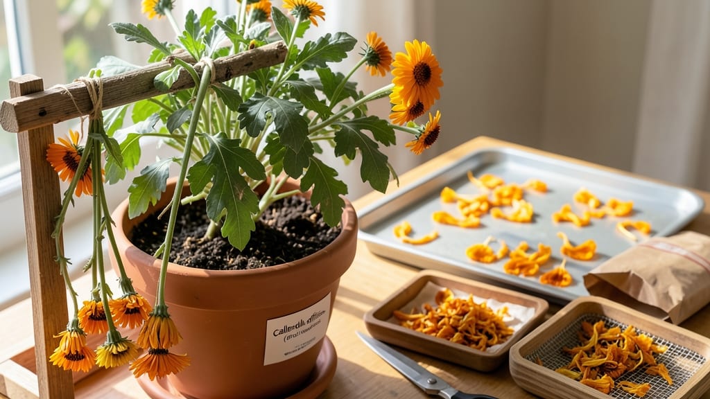 How to Dry Calendula Petals: Preserve Vibrant Color and Healing Properties